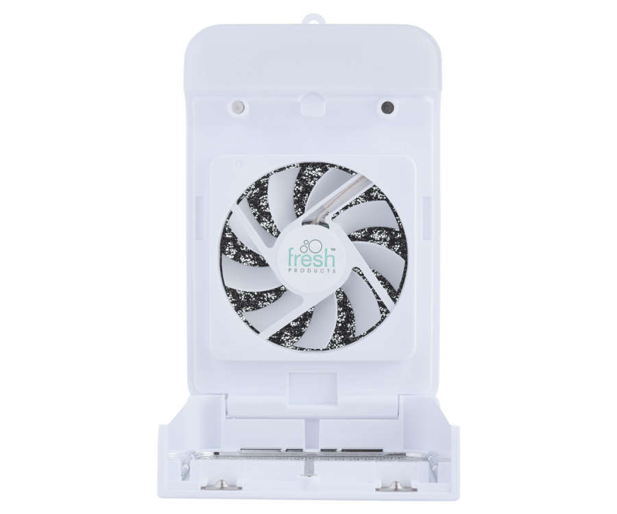 Fresh Products ourfreshe White/Gray Air Freshener Dispenser (4.19 in. x 2.71 in. x 6.68 in., 6/Case)